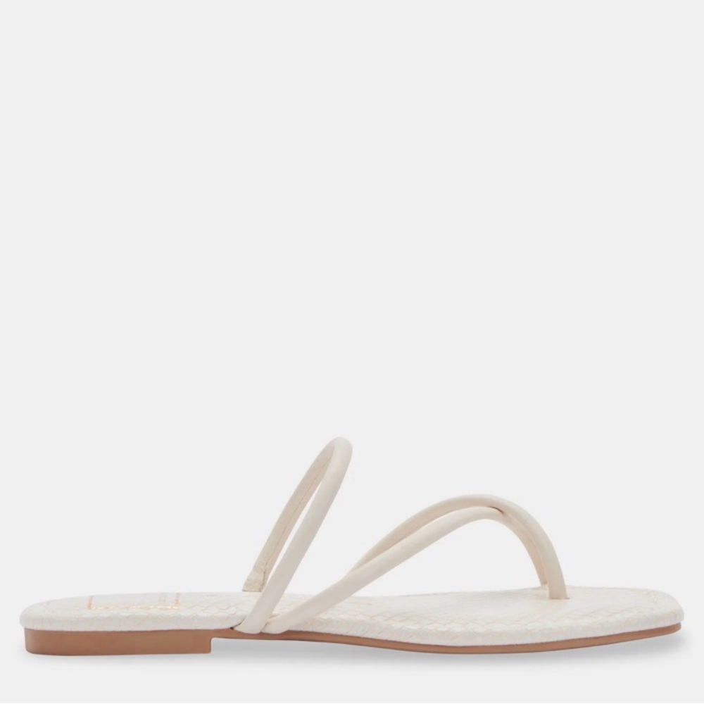 Dolce Vita Leanna Sandals Cream Stella Size 8 NEW